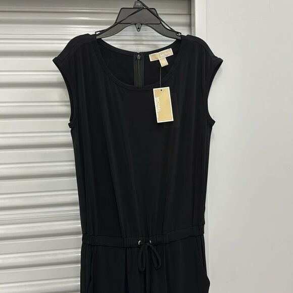 Micheal Kors Black Jumpsuit Size Petite Medium NWT - Picture 3 of 8